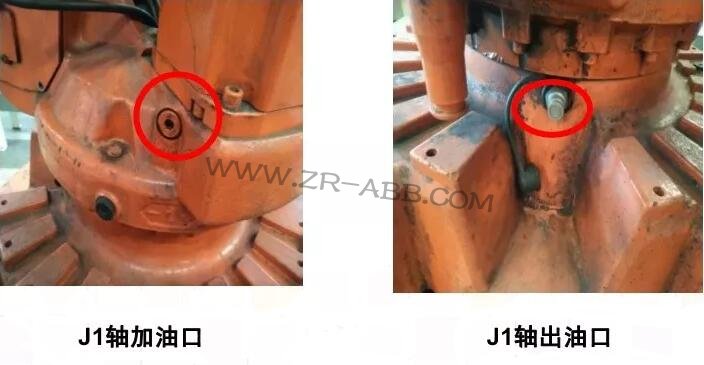 ABB機(jī)器人更換各軸潤(rùn)滑油保養(yǎng)