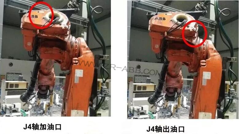 ABB機(jī)器人更換各軸潤(rùn)滑油保養(yǎng)