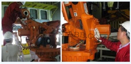 ABB機(jī)器人保養(yǎng)-機(jī)器人本體標(biāo)準(zhǔn)保養(yǎng)