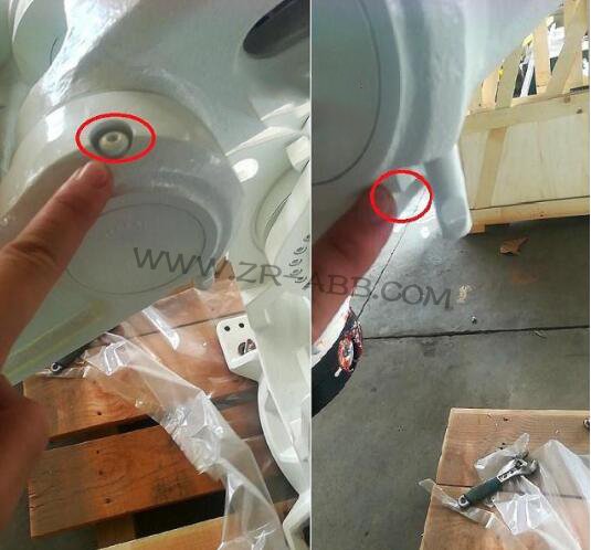 ABB機(jī)器人IRB460保養(yǎng)換油流程